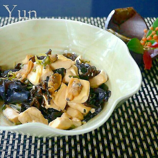 我が家の定番♪お豆腐とあさりのつくだ煮風|Yunさん