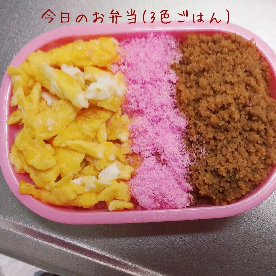 今日のお弁当(3色ごはん)|さっちゃんさん