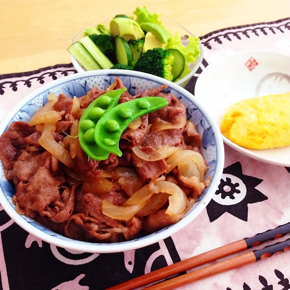 牛丼ランチ♪|Sarichiさん