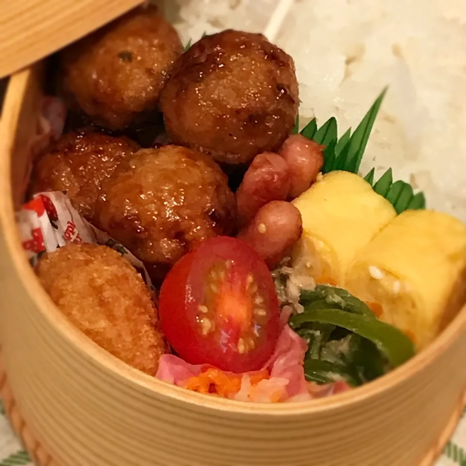 Snapdishの料理写真:今日のお弁当|みーしゃさん