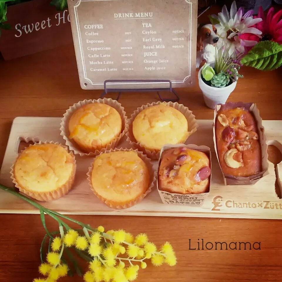 チーズケーキの様なマフィン(ฅ∀<`๑)♡|Lilomamaさん