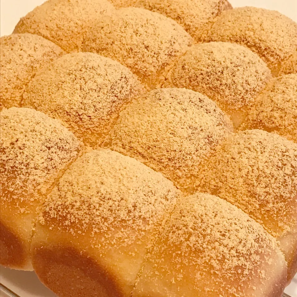 黒糖きな粉のちぎりパン(๑>◡<๑)|みーしゃさん