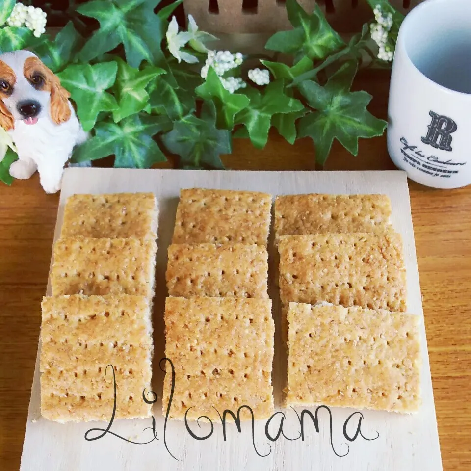 ザックザクッ❗なグラハムビスケット🍪|Lilomamaさん