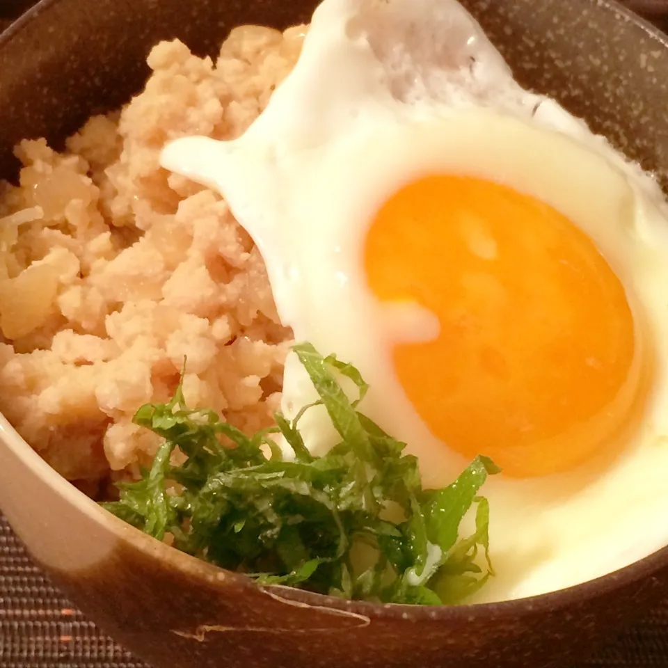 鶏そぼろ丼|みーしゃさん