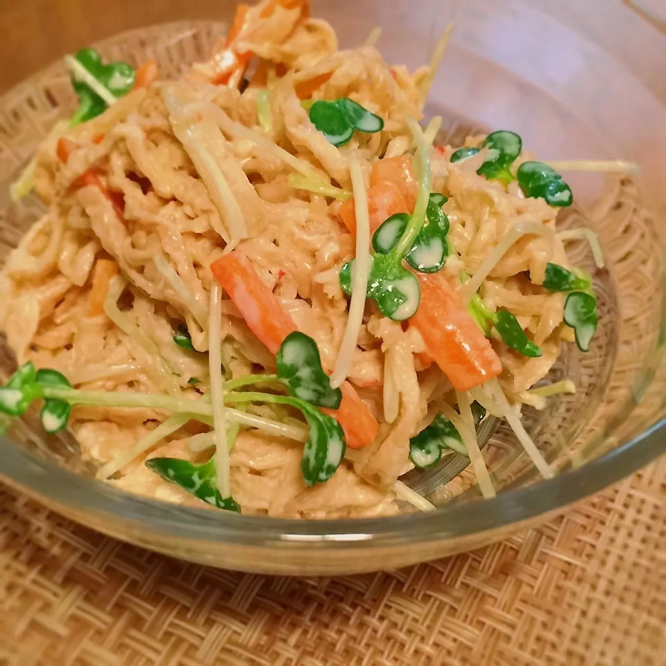ひろママさんの♡切り干し大根のマヨポンサラダ|みーしゃさん