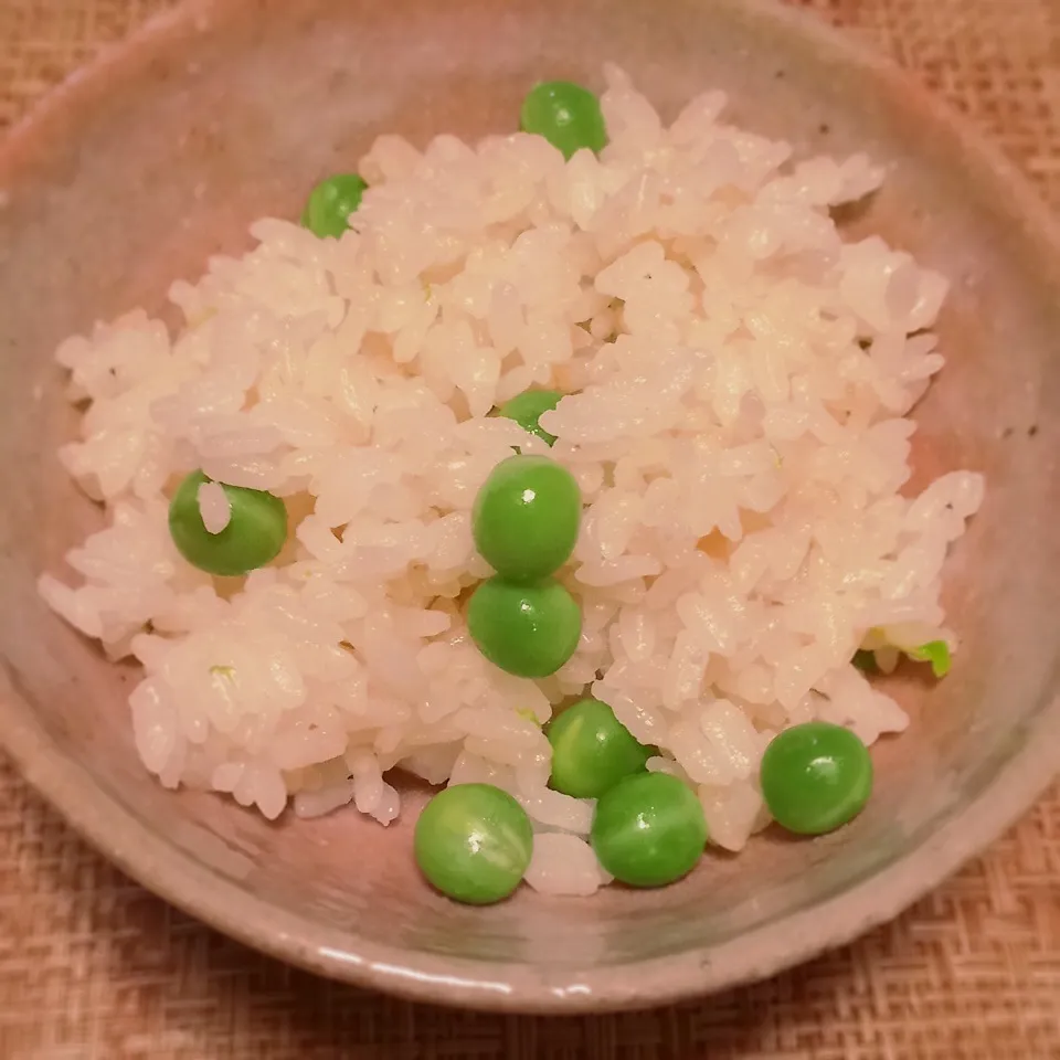 ひすい色の豆ごはん⠒̫⃝|みーしゃさん