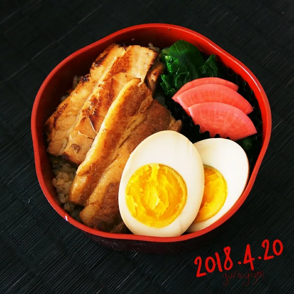 【お弁当】豚角煮弁当|yuragizmさん