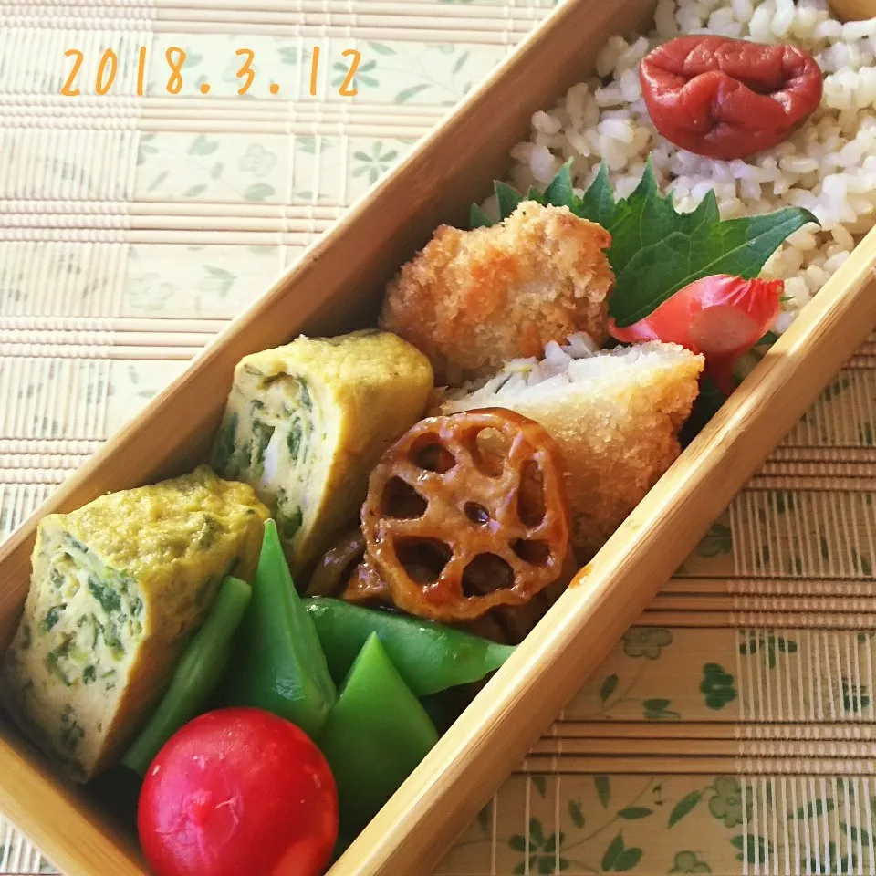 アジフライ弁当|yuragizmさん