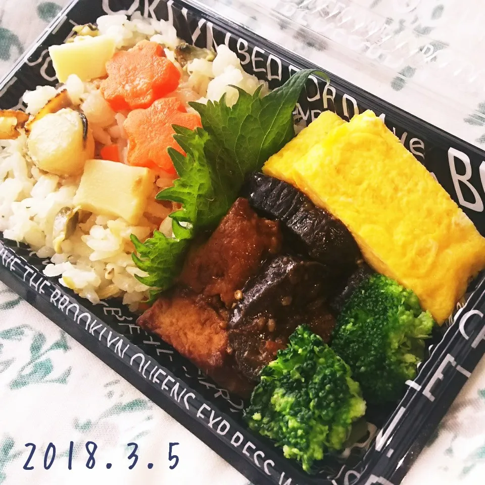 春の炊き込みご飯弁当|yuragizmさん