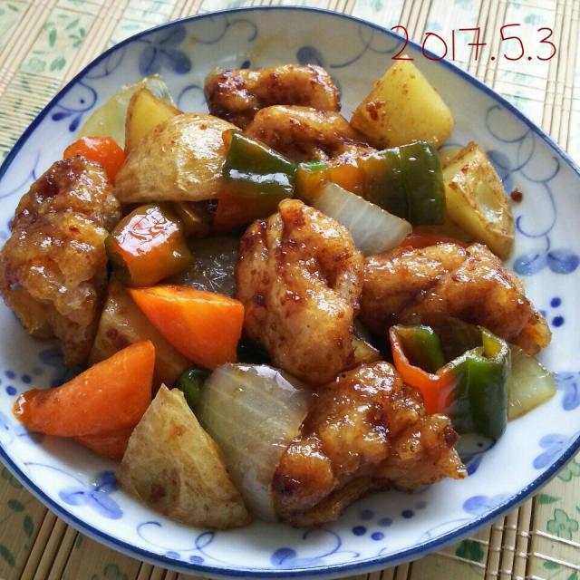 ゆるベジ ベジミートと野菜の黒酢あん 大戸屋風 Yuragizm Snapdish スナップディッシュ Id 0gq0oa