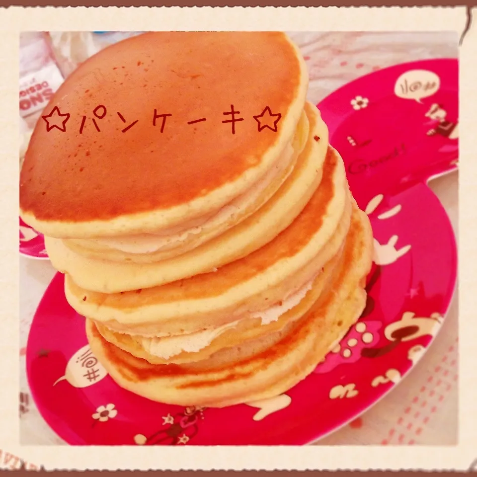 念願の♡パンケーキタワー！！|Lieさん