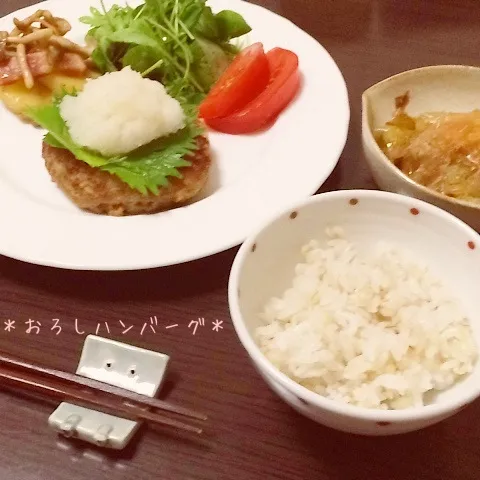 Snapdishの料理写真:いちごさんのハンバーグ✨|みーしゃさん