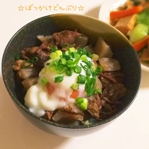 すじコンで＊ぼっかけ丼＊|みーしゃさん