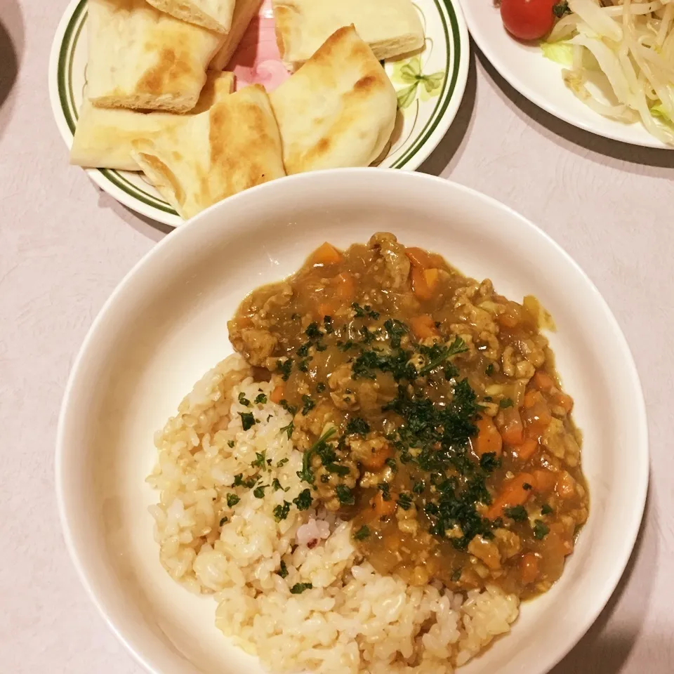 今日の夕飯 時短キーマカレー|☆サトリン☆さん