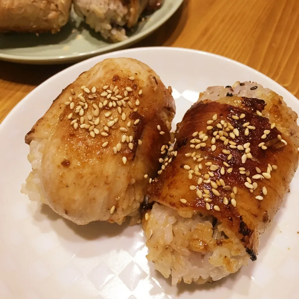 肉巻きおにぎり|☆サトリン☆さん