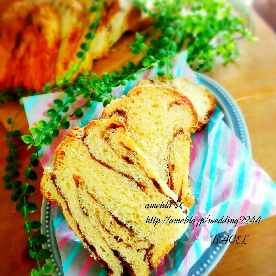 甘々❤幸せ😆チョコレートバブカを作ってみました💕|BAGELさん