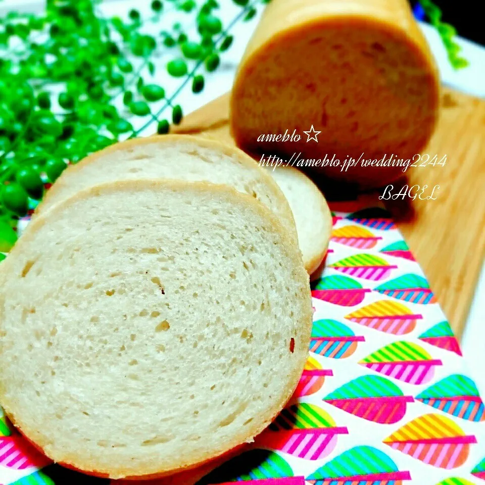 サワー種を使って風味豊かなライ麦ラウンド🌼ふわんふわです❤|BAGELさん