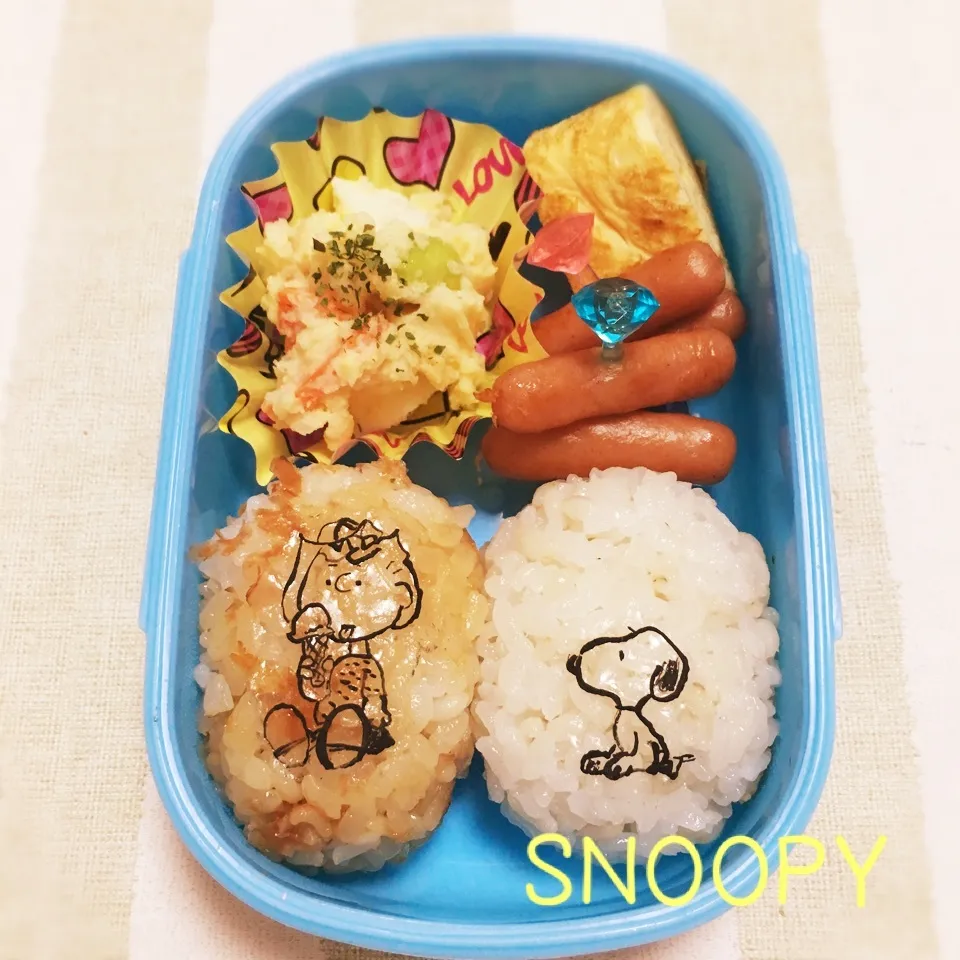 スヌーピーのお弁当☆|okomeさん