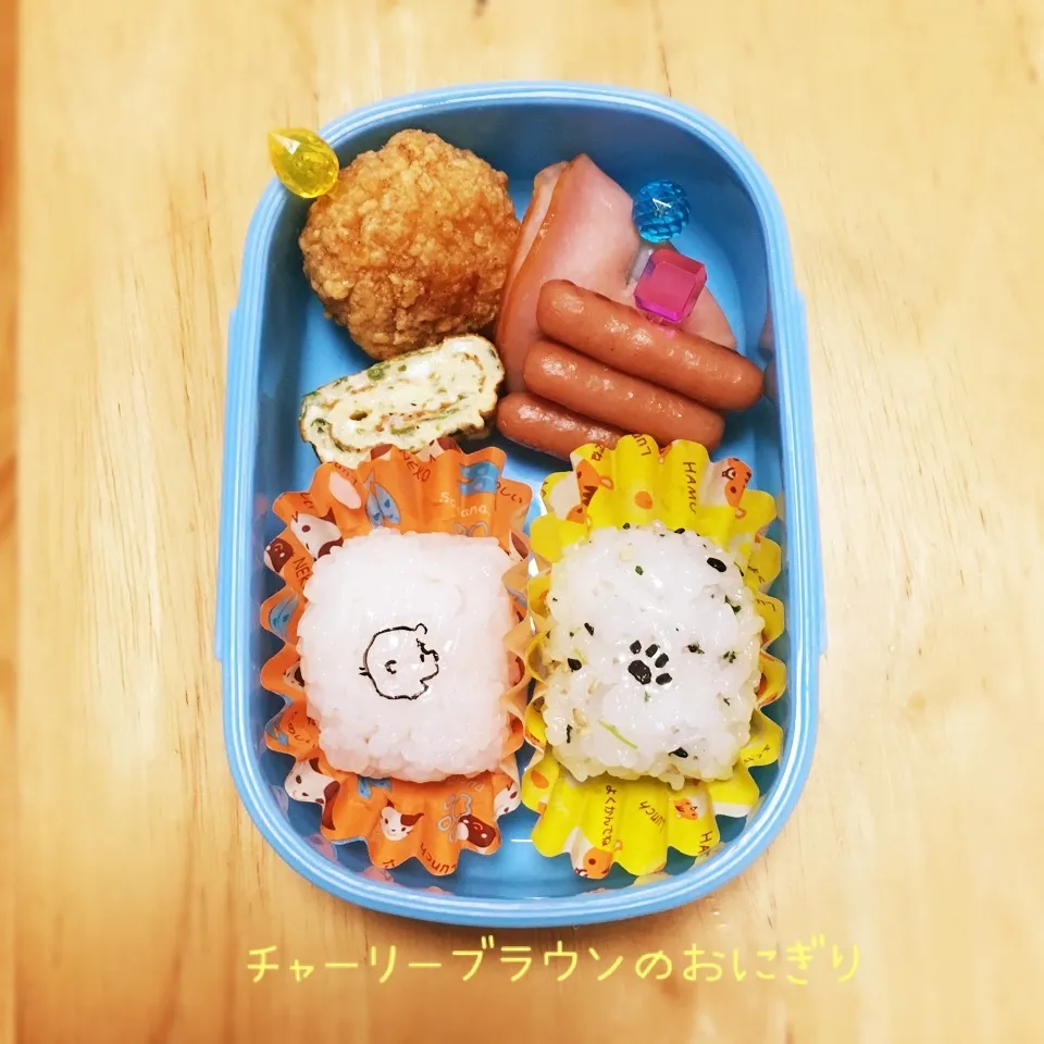 チャーリーブラウンのおにぎり弁当☆|okomeさん