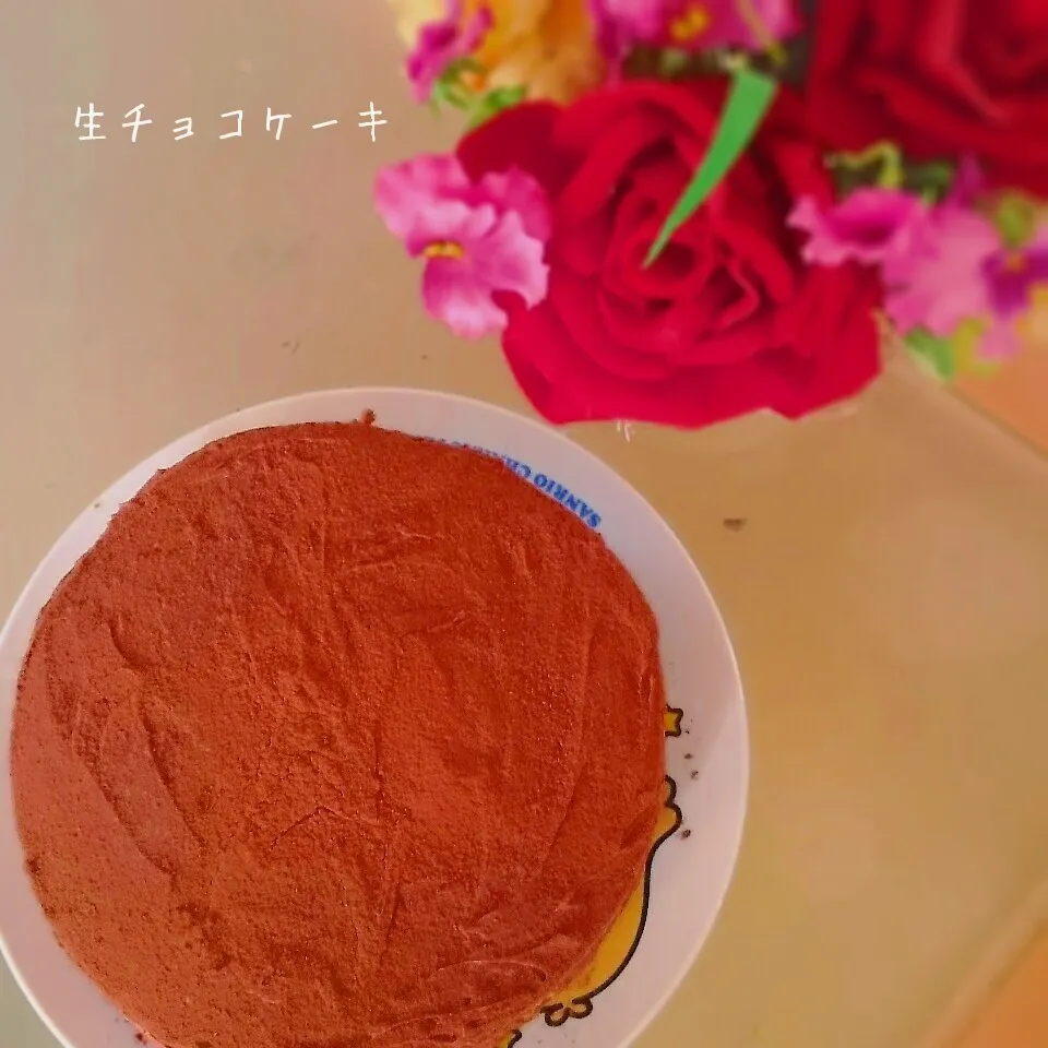 しっとり濃厚***本格的♪大人な生チョコケーキ♥|にこ☺︎さん