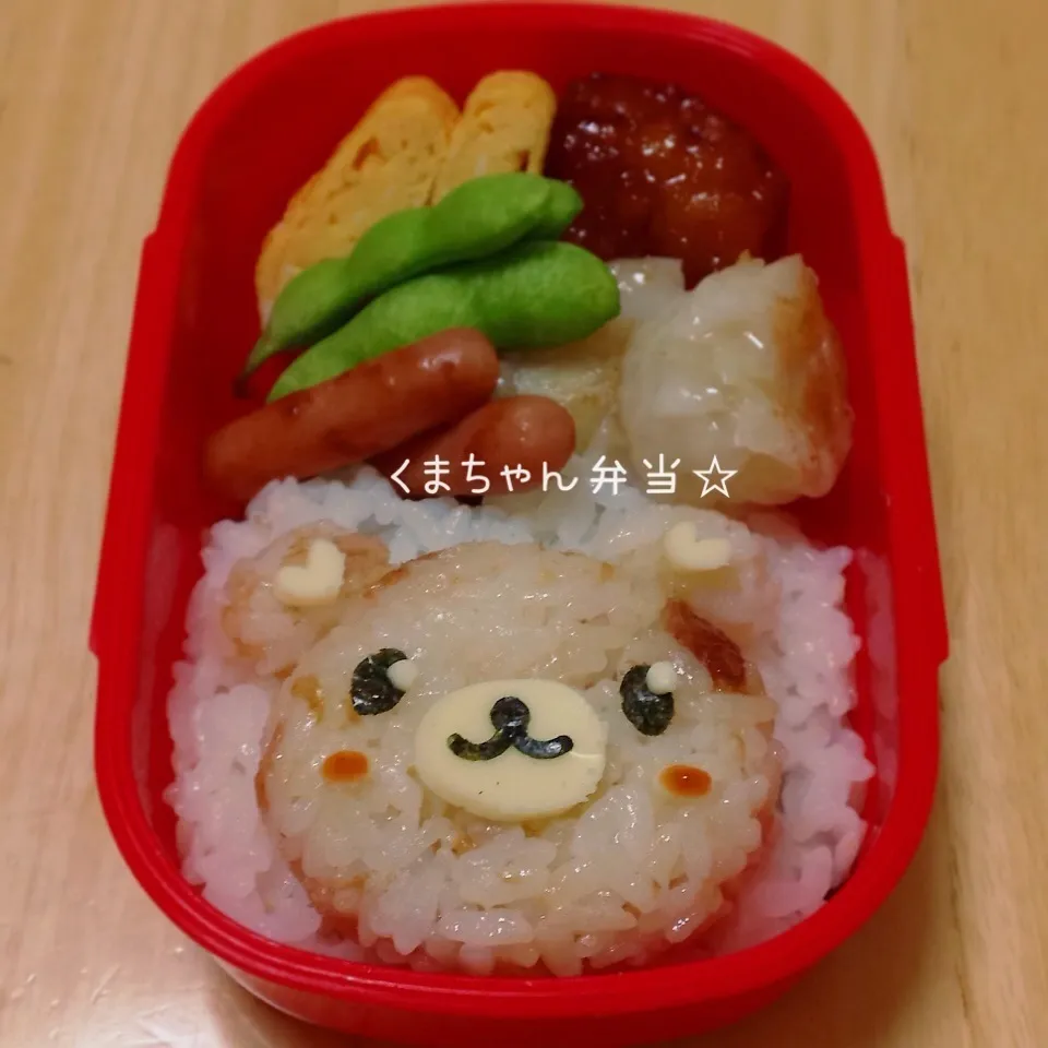 Snapdishの料理写真:くまちゃん弁当☆|okomeさん