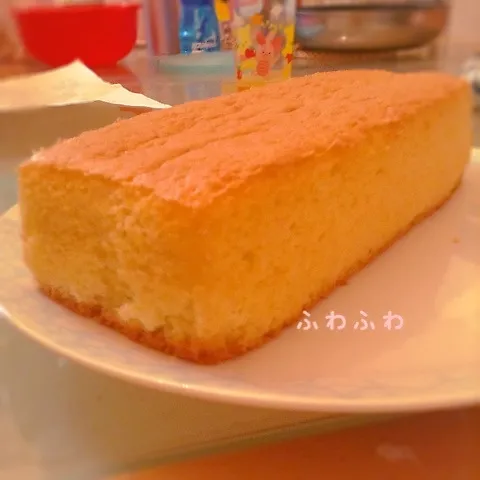 ふわんふわん！スポンジケーキ！|にこ☺︎さん