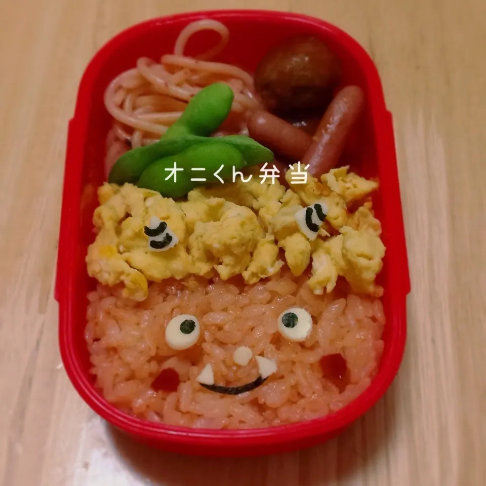 オニくん弁当②|okomeさん