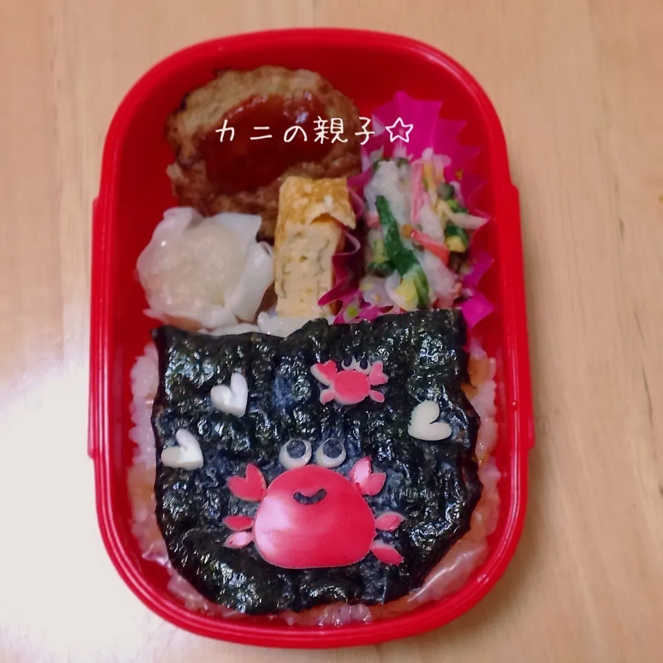 カニの親子のお弁当☆|okomeさん