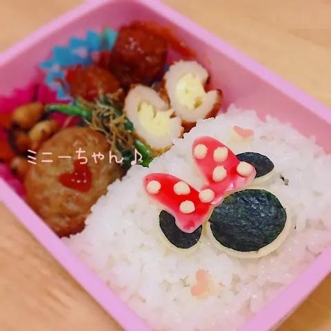 ミニーちゃんのお弁当♪|okomeさん