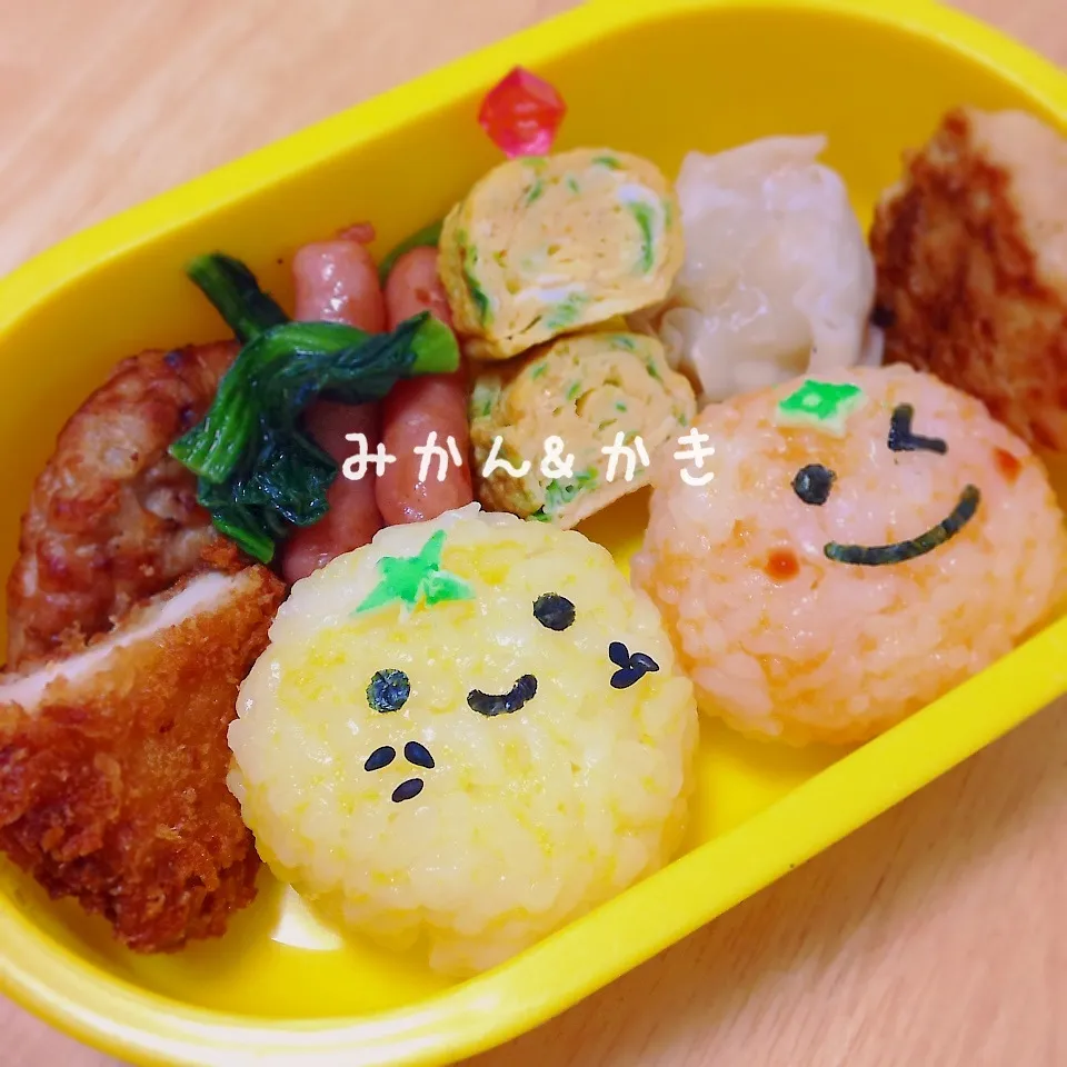 Snapdishの料理写真:みかん&かき|okomeさん