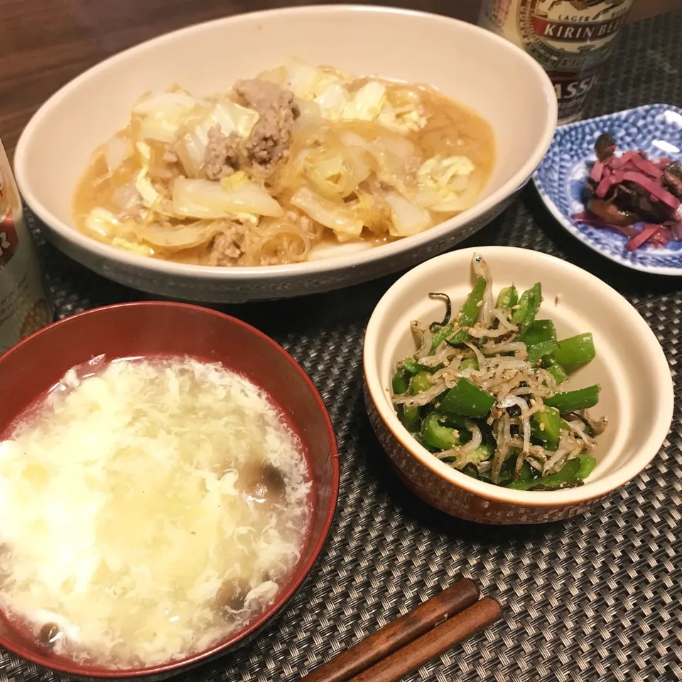 白菜と豚ひき肉の味噌煮込み|saUUchiさん