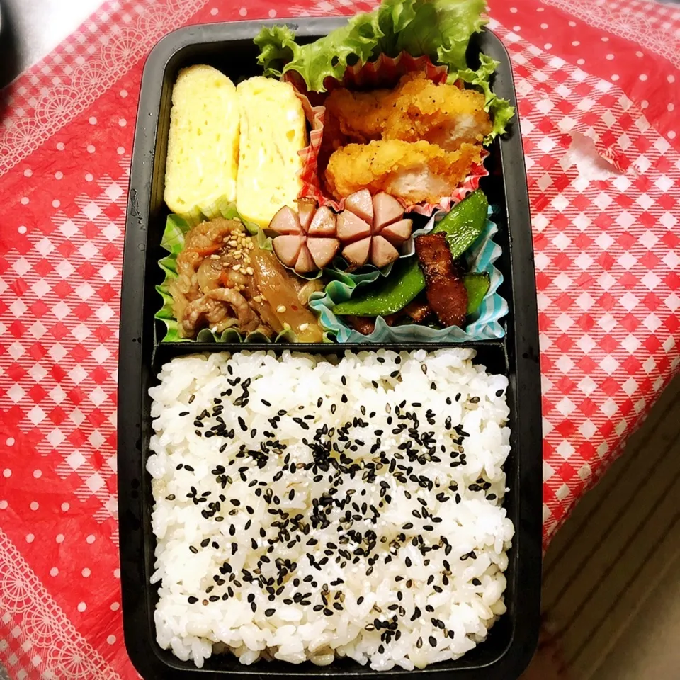 Snapdishの料理写真:10/31 旦那弁当|シャークさん