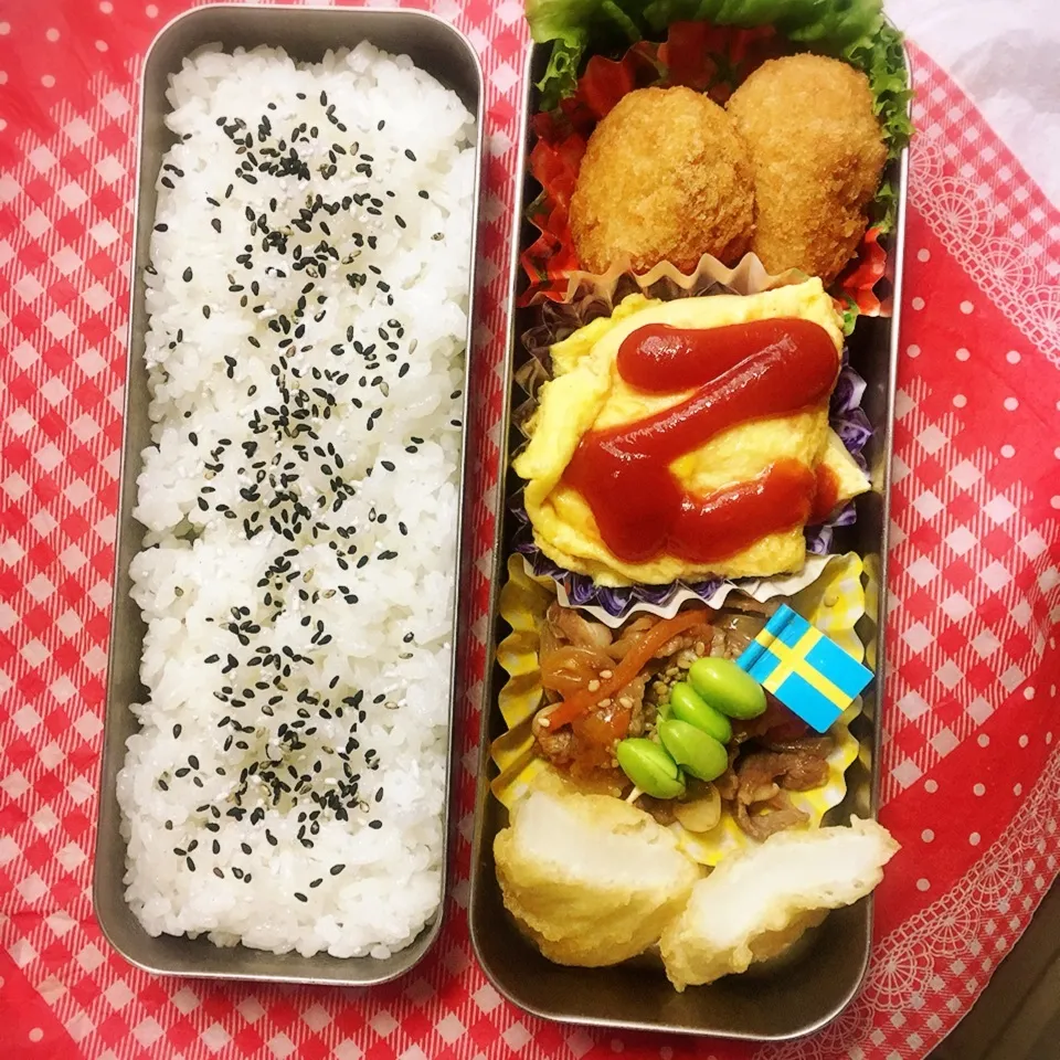 7/12 高校弁当|シャークさん