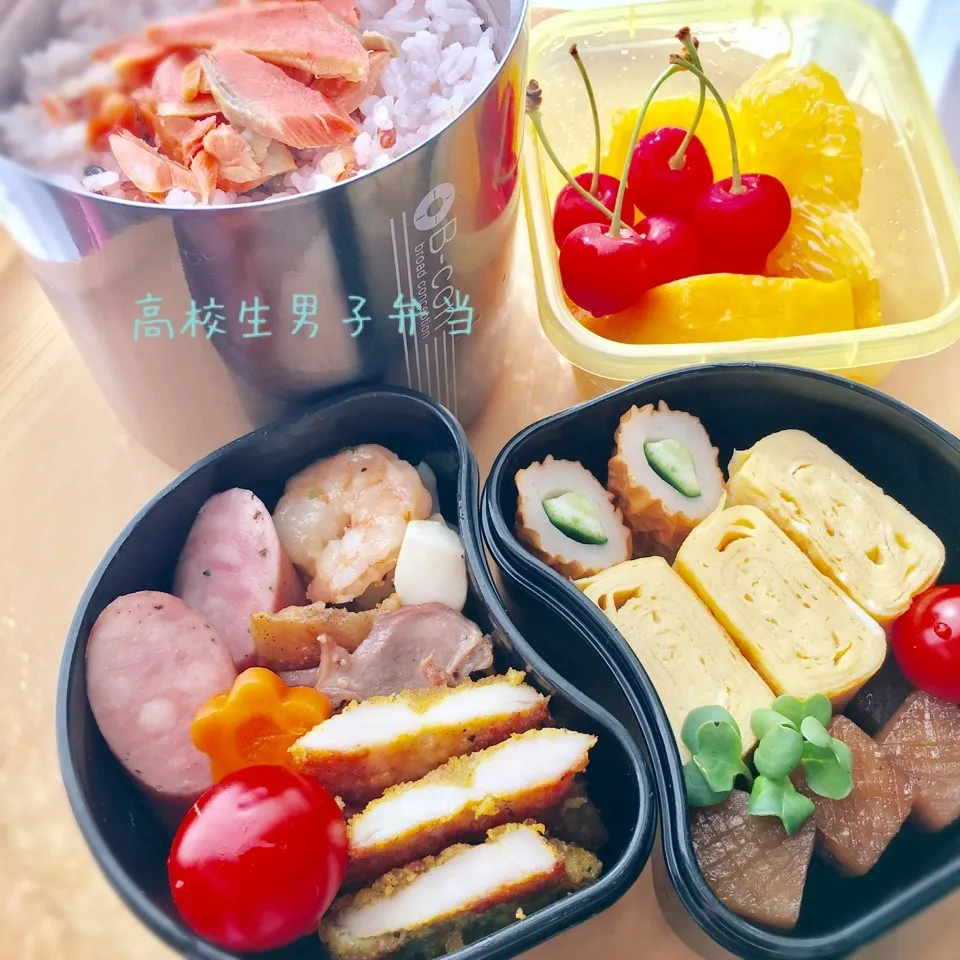 5月18日(木) 男子高校生弁当|みかりんさん