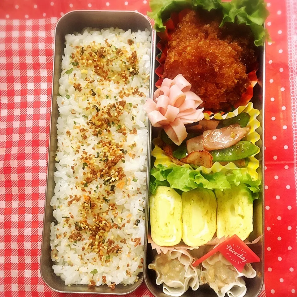 4/20 高校弁当|シャークさん