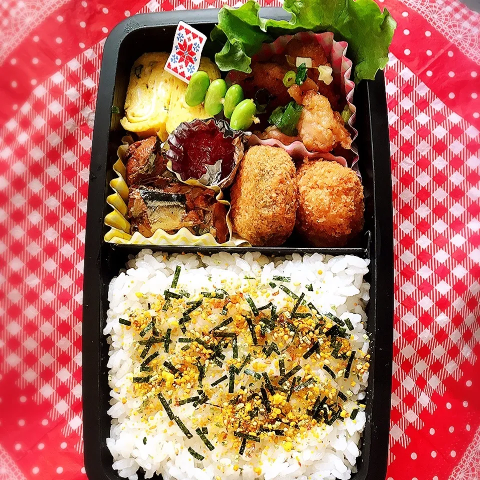 Snapdishの料理写真:4/17 旦那弁当|シャークさん