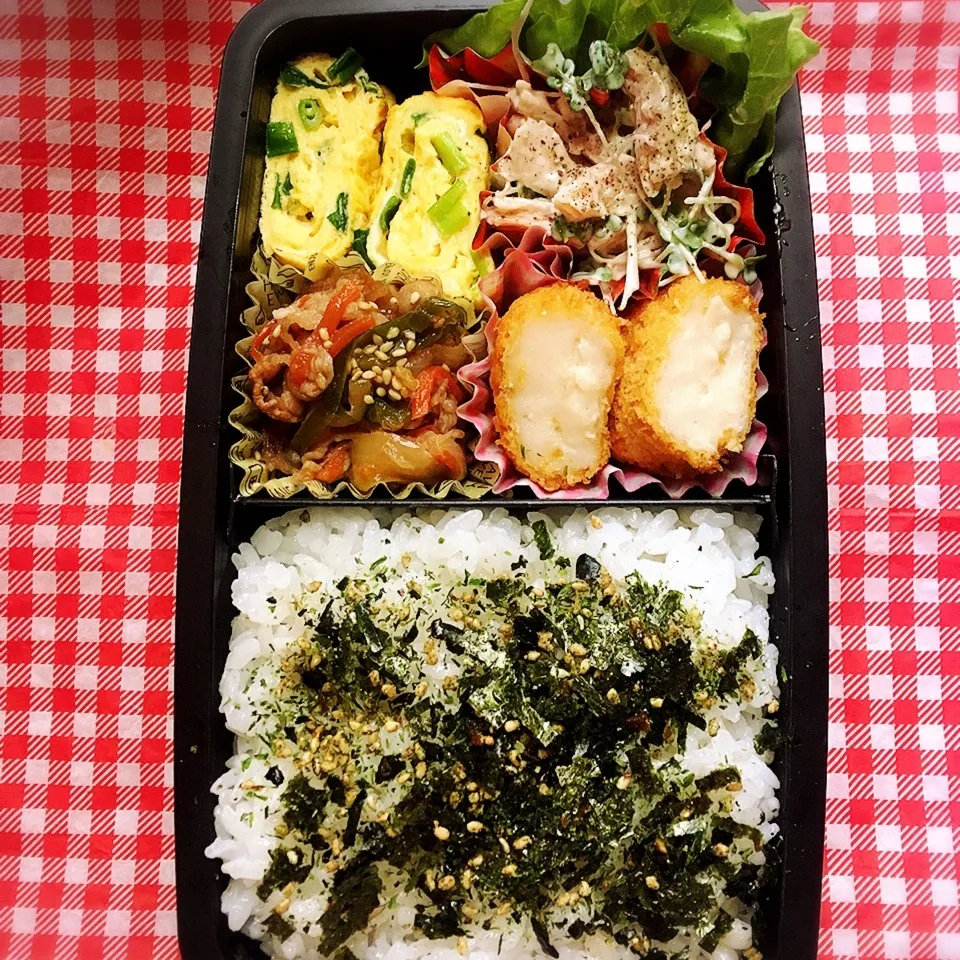 Snapdishの料理写真:3/27 旦那弁当|シャークさん