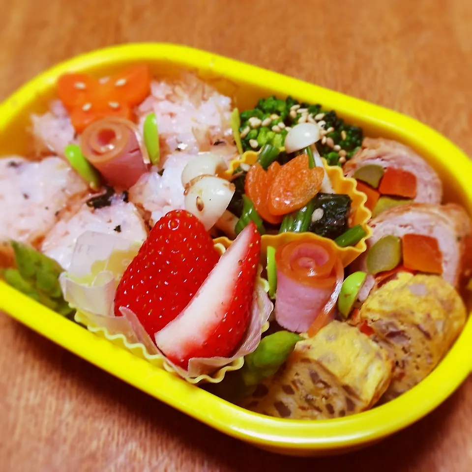 4月24日のこども弁当☆|machiaoizuさん
