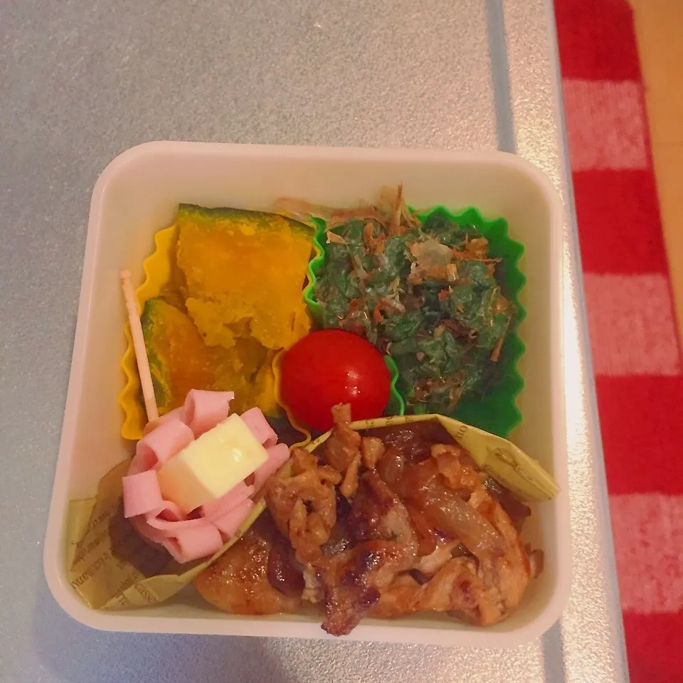 Snapdishの料理写真:今日の旦那さん弁当( ´ ▽ ` )ﾉ|あおあかママさん