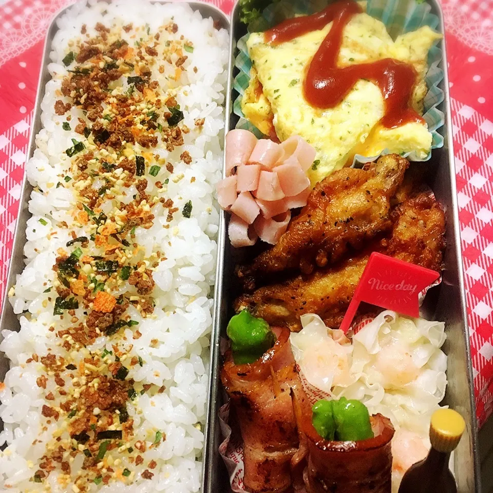 10/30 高校弁当|シャークさん