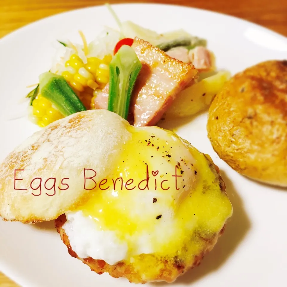 Snapdishの料理写真:Eggs Benedict 【partⅡ】|みかりんさん