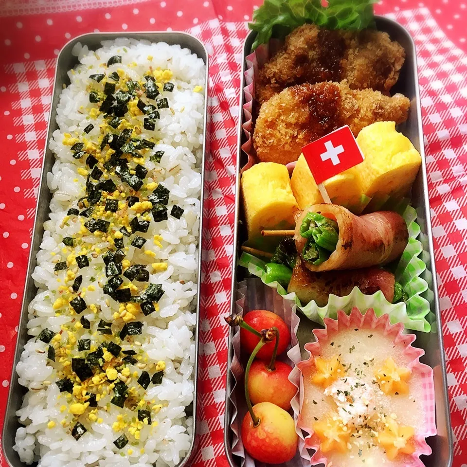 Snapdishの料理写真:7/12 高校弁当|シャークさん