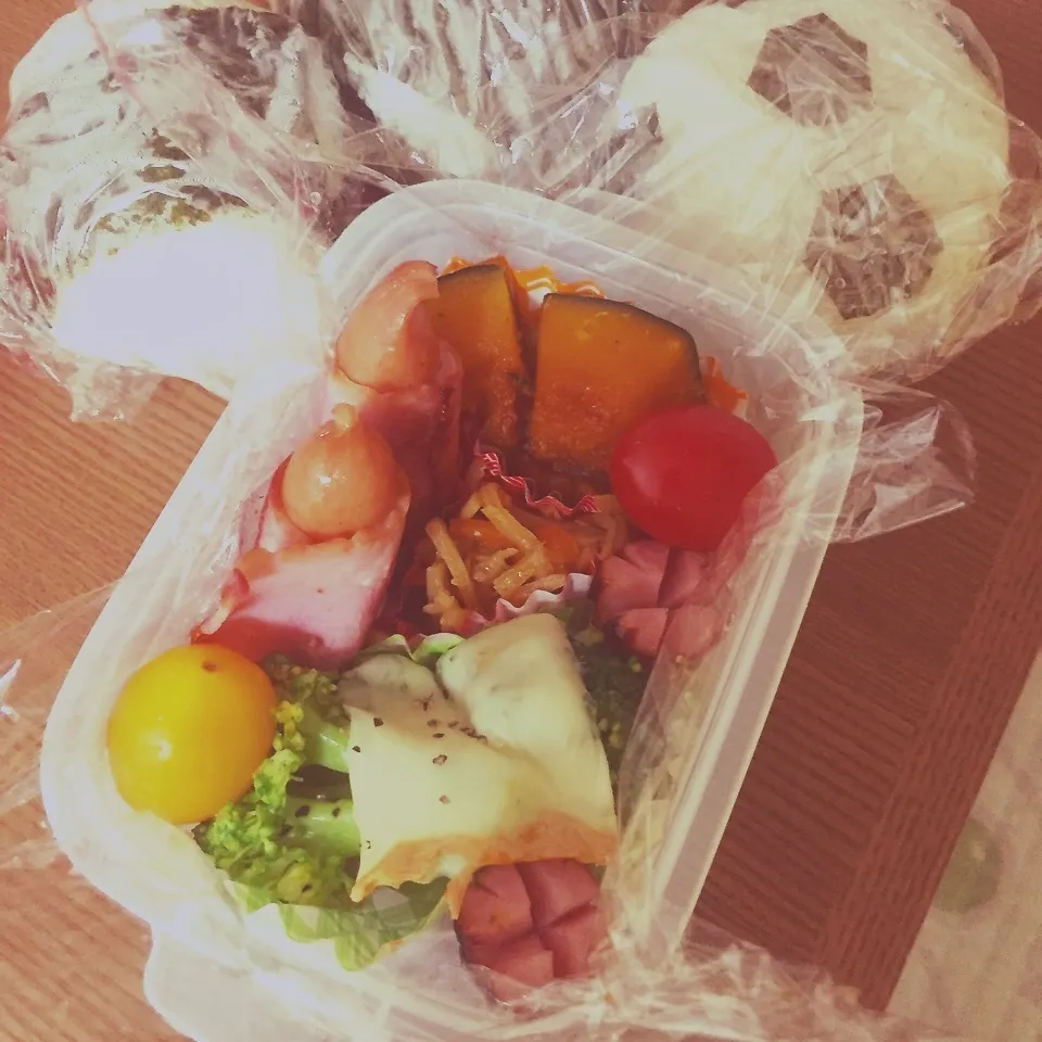 ある日の旦那さん弁当|あおあかママさん