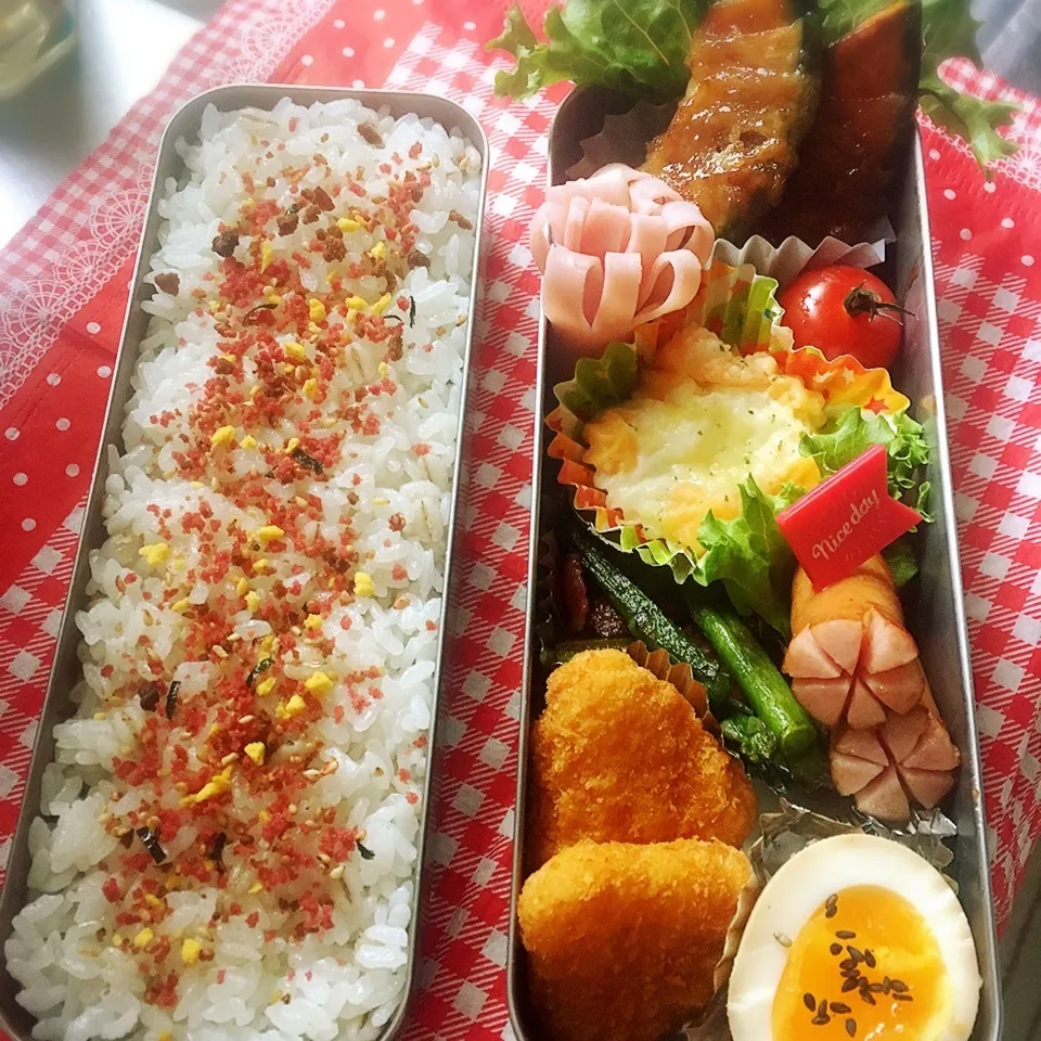 Snapdishの料理写真:6/5 高校弁当|シャークさん