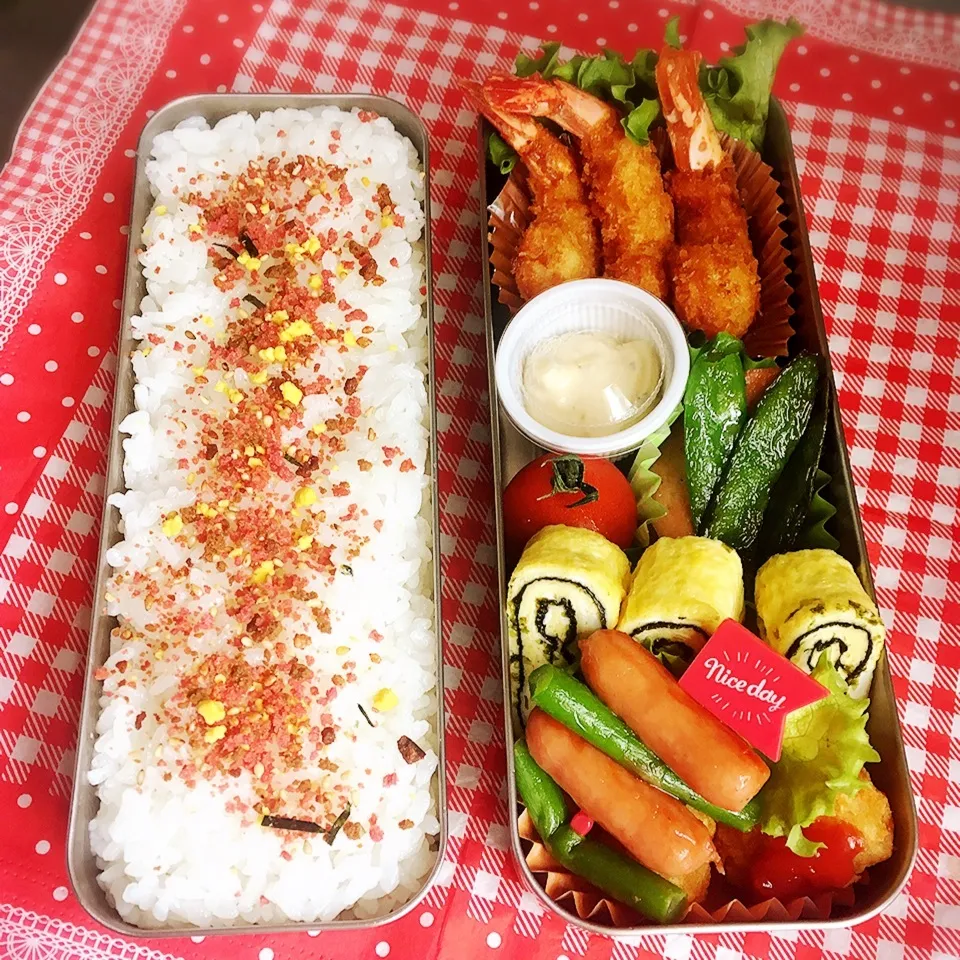 Snapdishの料理写真:5/16 高校弁当|シャークさん