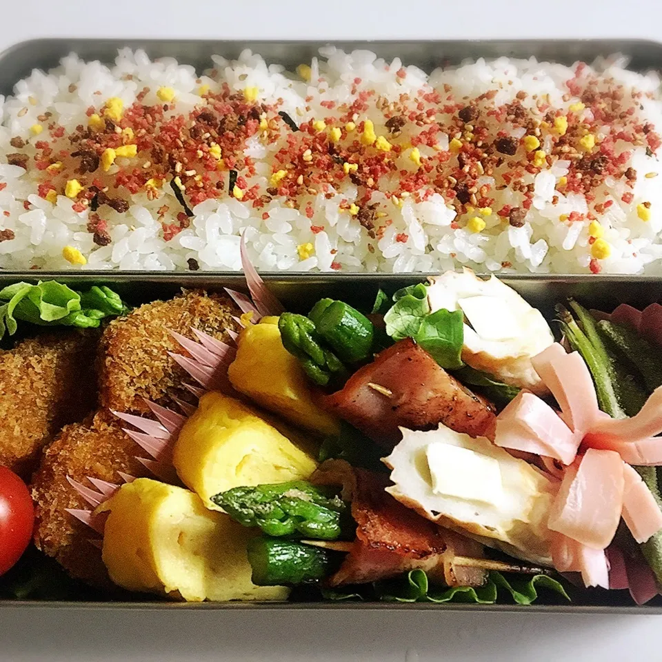 4/13高校弁当|シャークさん