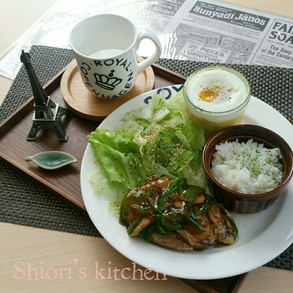 豆腐ハンバーグランチ✨❤💕|大西詩織さん