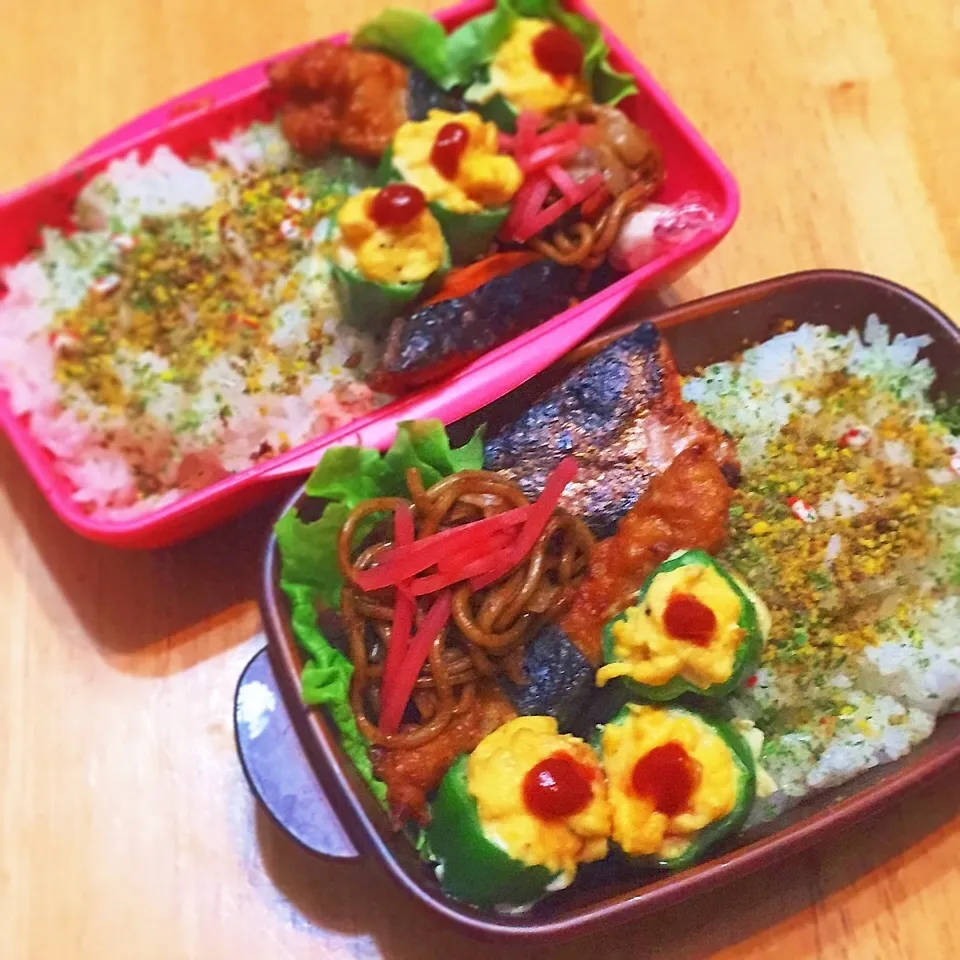 やっと埋まったお弁当‎( ˙º̬˙ )و ̑̑|みなっくまさん