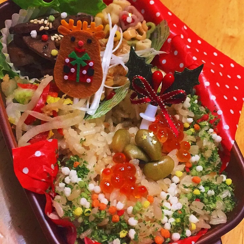 今年最後の息子っち弁当|みなっくまさん