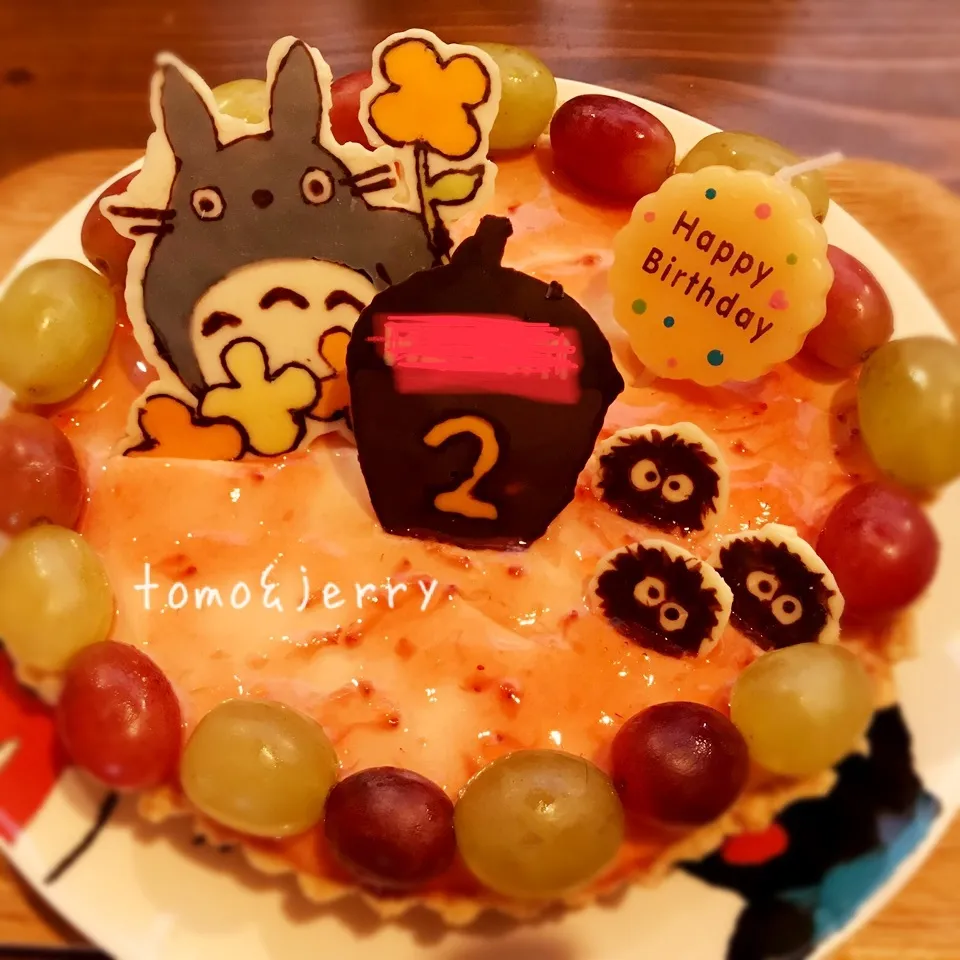 誕生日ケーキ トトロ|mugiさん